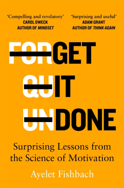 Get it Done : Surprising Lessons from the Science of Motivation