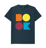 Denim Blue Book block Tee